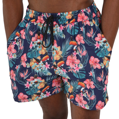 GUINNESS Toucan Hawaiian Beach Shorts