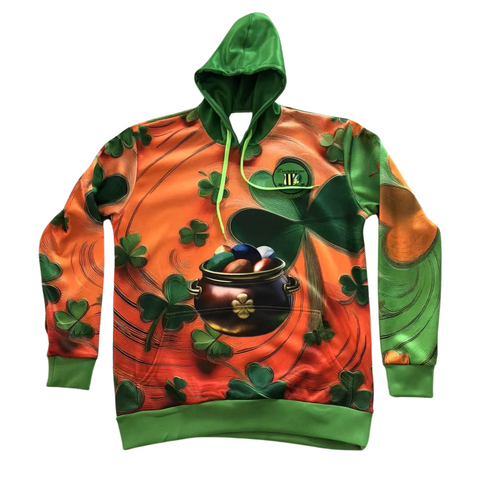 2025 St Patrick's 'SHAMROCK EVERYBODY' Performance Hoodie