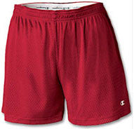 champion women's mesh hot short